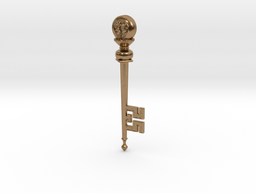 Key of Alhambra in Natural Brass