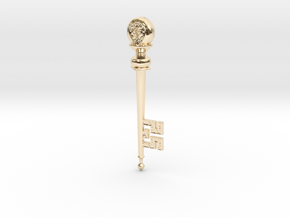 Key of Alhambra in 14k Gold Plated Brass