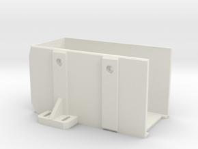 PSU-enclosure for i3 3d printer clone in White Natural Versatile Plastic