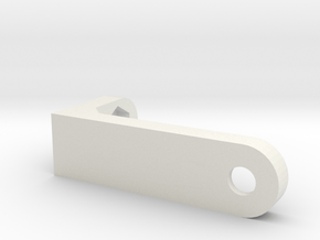 led-holder for i3 3d printer clone in White Natural Versatile Plastic