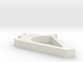 LCD-holder-A for i3 3d printer clone in White Natural Versatile Plastic