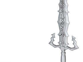rune sword 3 in Tan Fine Detail Plastic