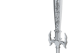 rune sword 2 in Tan Fine Detail Plastic