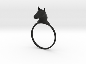 -Intense- Unicorn Ring in Black Natural Versatile Plastic: 5 / 49