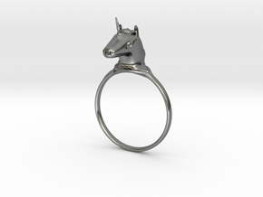 -Intense- Unicorn Ring in Polished Silver: 5 / 49