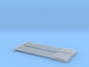 Generic Oars for Boat Models in Smooth Fine Detail Plastic