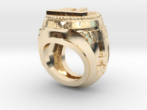 LARGE GLADIATOR Spartacus in 14K Yellow Gold: 8 / 56.75