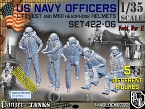 1/35 USN Officers Kapok Set422-06 in Tan Fine Detail Plastic