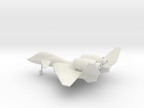 PZL-230D Skorpion in White Natural Versatile Plastic: 1:64 - S