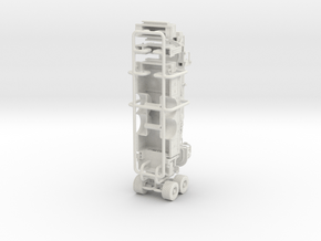 1/64 75' Tower Ladder body w/ boom V3 in White Natural Versatile Plastic