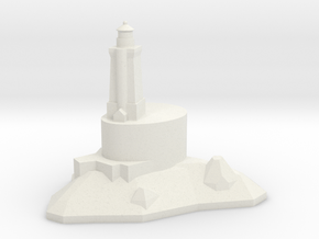 1/1200 St. George Reef Lighthouse in White Natural Versatile Plastic