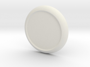 DIY Sticker Shield for ModiBot  in White Natural Versatile Plastic