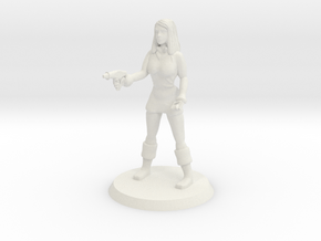 Space Officer in White Natural Versatile Plastic