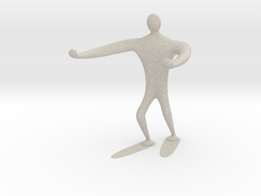 Blind walk statue in Natural Sandstone: 6mm