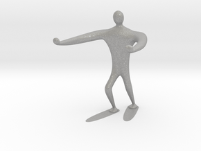 Blind walk statue in Aluminum: 6mm