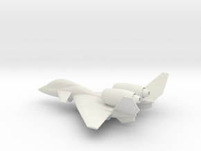 PZL-230D Skorpion (w/o landing gears) in White Natural Versatile Plastic: 1:64 - S