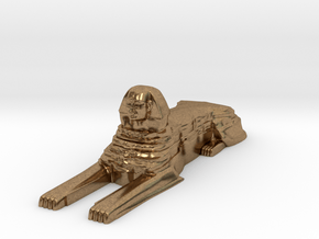 Sphinx in Natural Brass