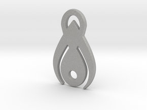 8ternity Pendant in Aluminum: Small