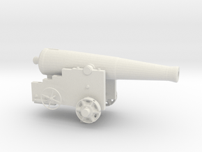 Fort Sumter 32lb Cannon in White Natural Versatile Plastic