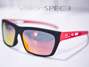 Vanderpool VisionSPEC3 Frames in Black Premium Versatile Plastic