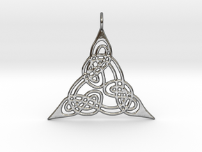 Creator Pendant in Polished Silver