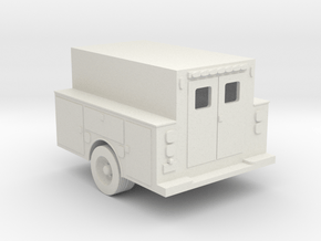 Pickup Truck Work Bed 1-50 Scale in White Natural Versatile Plastic