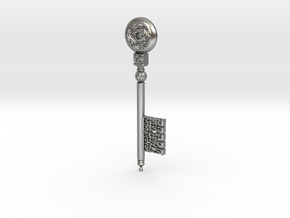 Key of Seville 2 in Natural Silver