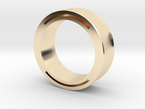 nfc ring 2 in 14k Gold Plated Brass: 9 / 59