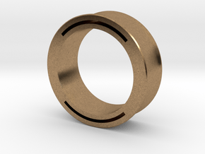 nfc ring 2 -size8 in Natural Brass