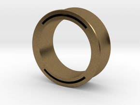 nfc ring 2 -size8 in Natural Bronze