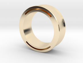 nfc ring 2 -size8 in 14K Yellow Gold