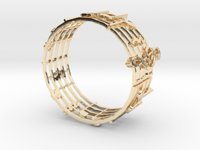 Music Bracelet in 14K Yellow Gold