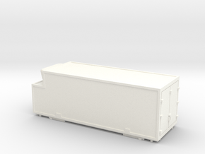 RhB container swap-body Wechselbehälter in White Processed Versatile Plastic: 1:150
