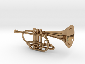 Jazz Cornet in Polished Brass