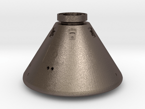 Orion Space Capsule in Polished Bronzed Silver Steel