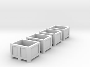 Digital-TT Scale Palletbox (4pc) in TT Scale Palletbox (4pc)