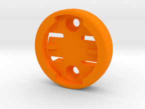 Wahoo Female Plate - Countersunk Holes in Orange Processed Versatile Plastic