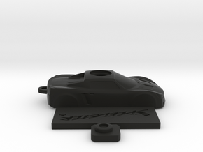 Keyfob for Opel speedster /VX220 in Black Premium Versatile Plastic