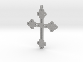 Holy Cross Pendant in Aluminum