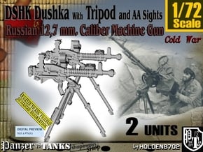 1-72 DSHK Dushka w-Tripod AA Sights 001 in Tan Fine Detail Plastic