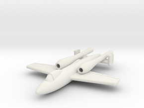 (1:144) Argus-Junkers Ground Attack Project in White Natural Versatile Plastic