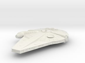 New Han Solo's Millennium Falcon in White Natural Versatile Plastic