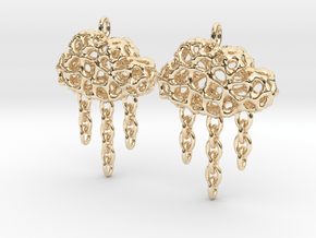 Rainy Earrings in 14K Yellow Gold