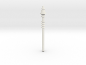 MOTU Inspired Custom Spear for Lego in White Natural Versatile Plastic
