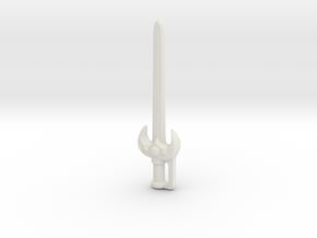 MOTU Inspired Custom Sword for Lego in White Natural Versatile Plastic