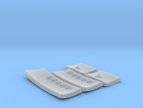 DeAgo Falcon Corridor - Starboard Pads with Sconce in Tan Fine Detail Plastic
