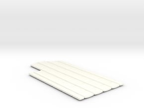 DeAgo Falcon Corridor - Straight Pads in White Processed Versatile Plastic