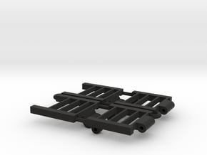 1/64 Combine Trailer Ramps in Black Natural Versatile Plastic