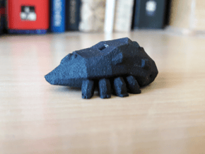 Crystal Lizard (Body) in Black Natural Versatile Plastic