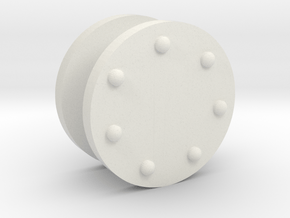FR D1 & Cambrian SGC - Cylinder Covers in White Natural Versatile Plastic